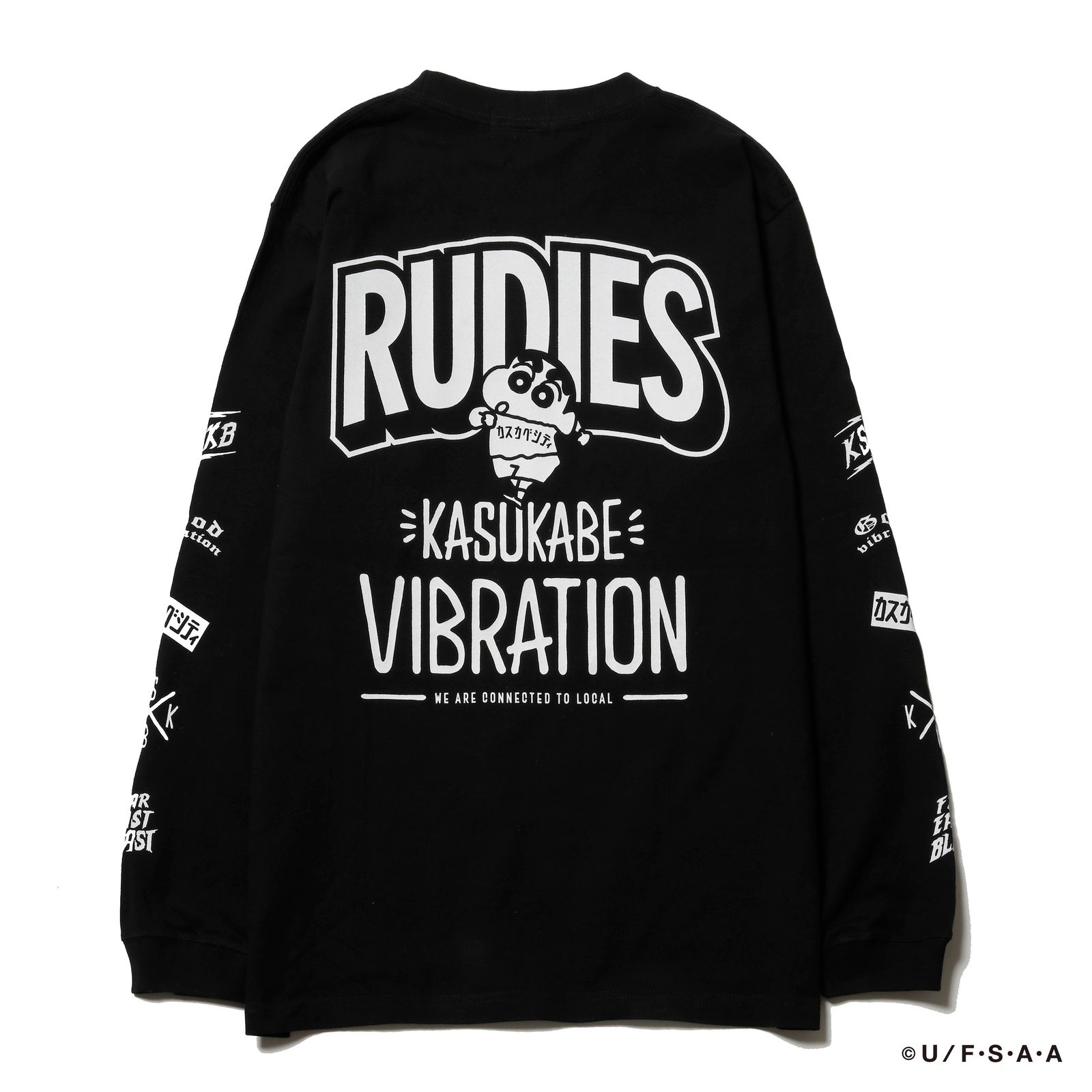 RUDIE'SxCRAYON SHINCHAN KASUKABE VIBRATION LSTEE