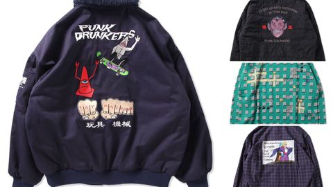 《PUNKDRUNKERS AW先行予約》JKT,TOPS編