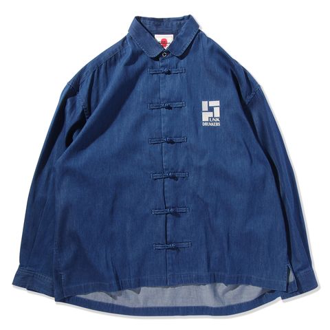 Pカンフー長袖シャツ