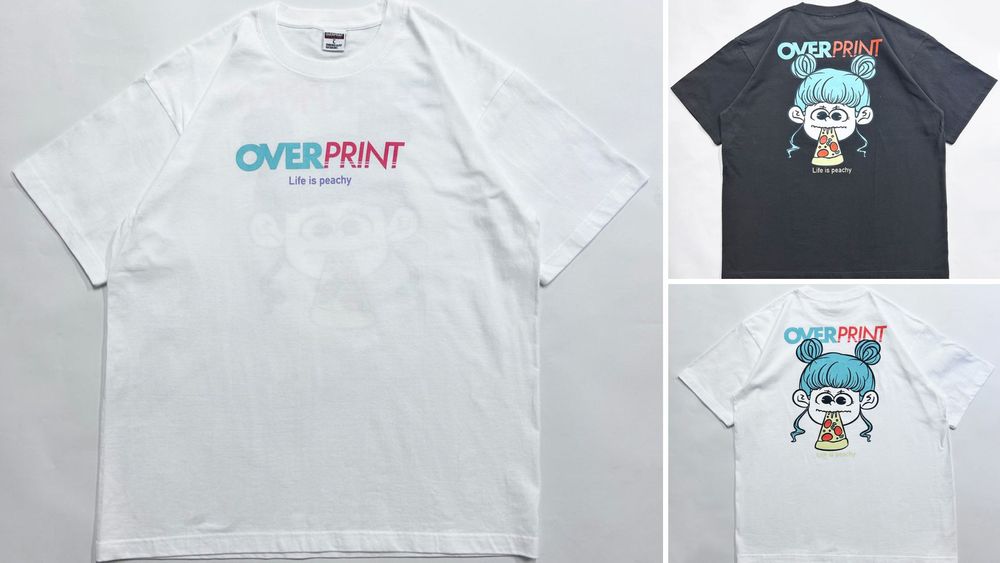 《over print》新作入荷！