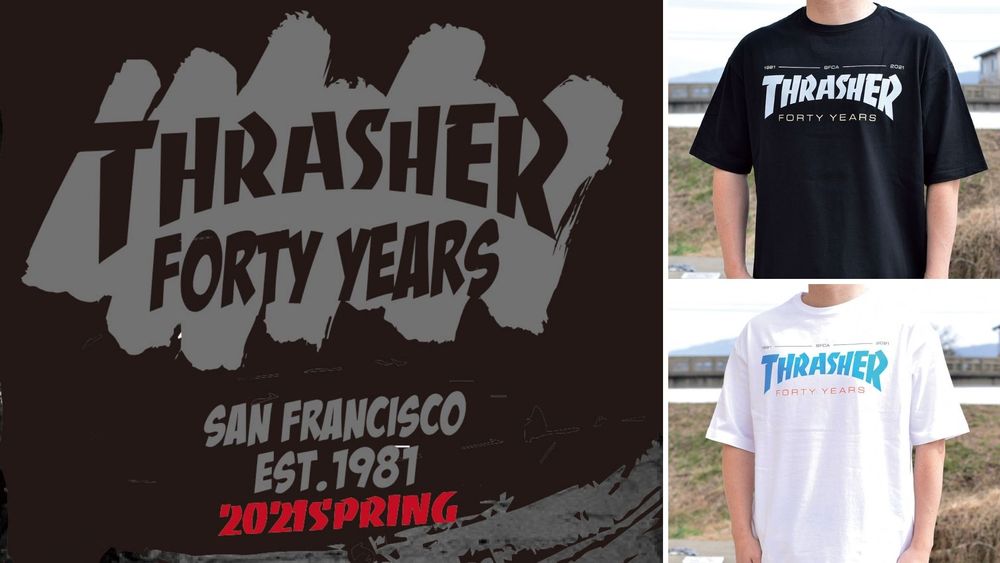《THRASHER》新作入荷！