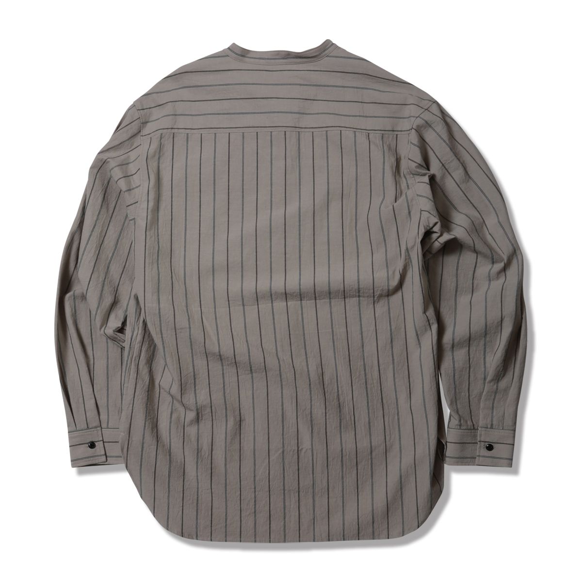 STAND COLLAR  SHIRTS -Stripe