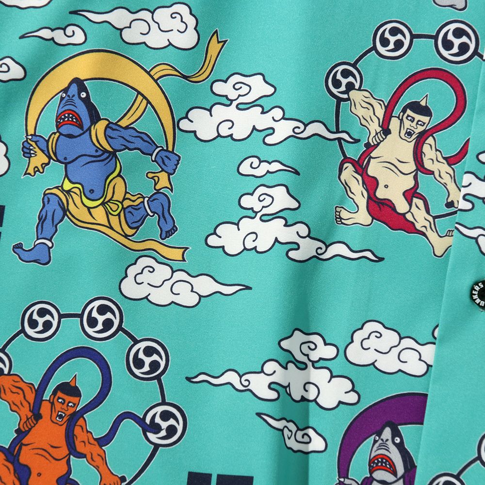 風神雷神アロハシャツ