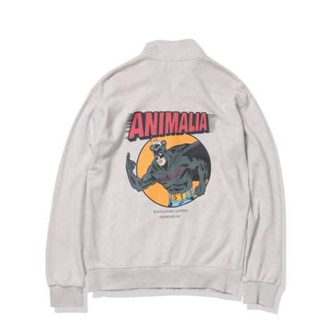 ”SKUNK-MAN” Zip-Up Sweat