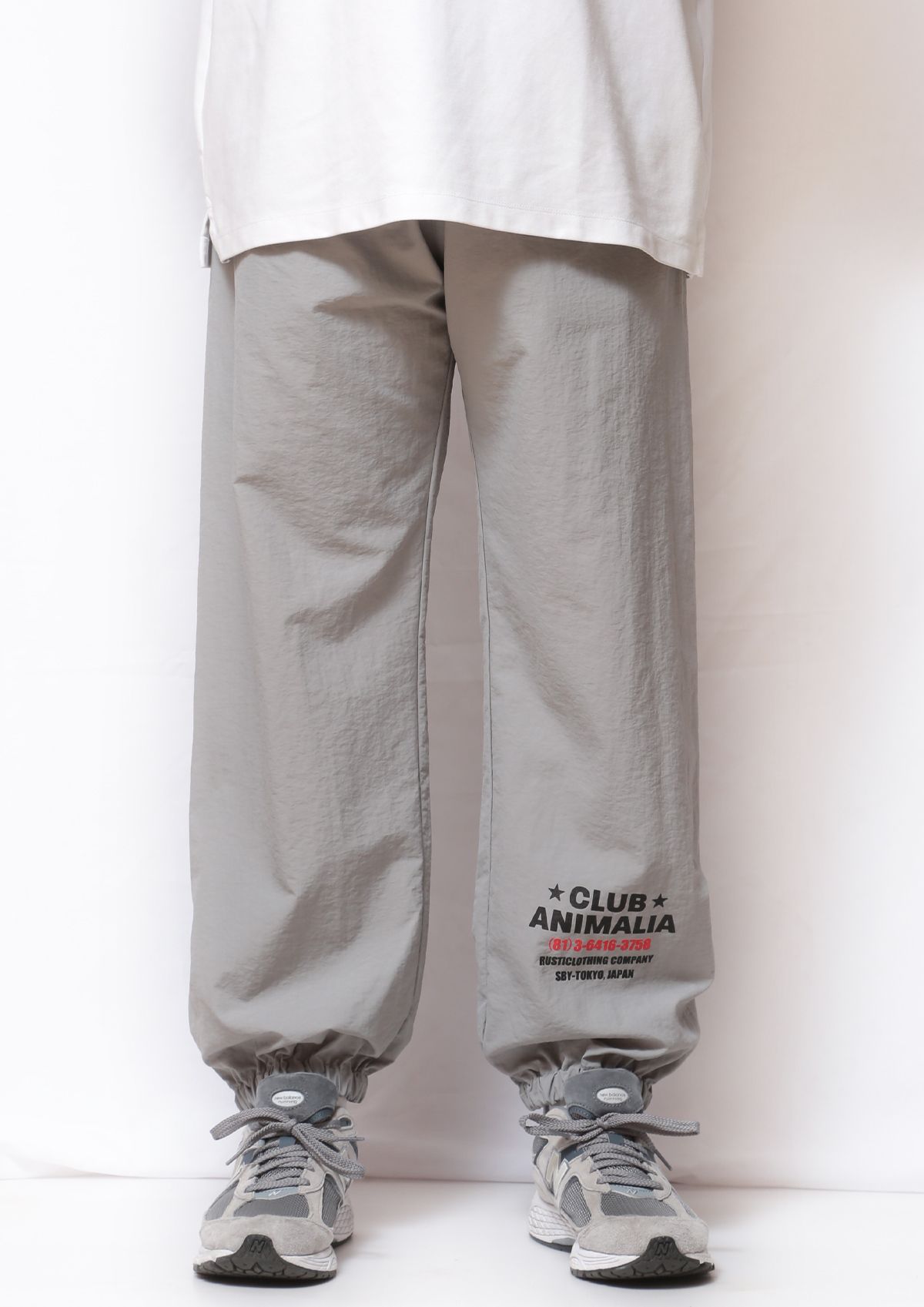 Easy Nylon Pants - CLUB ANIMALIA  -