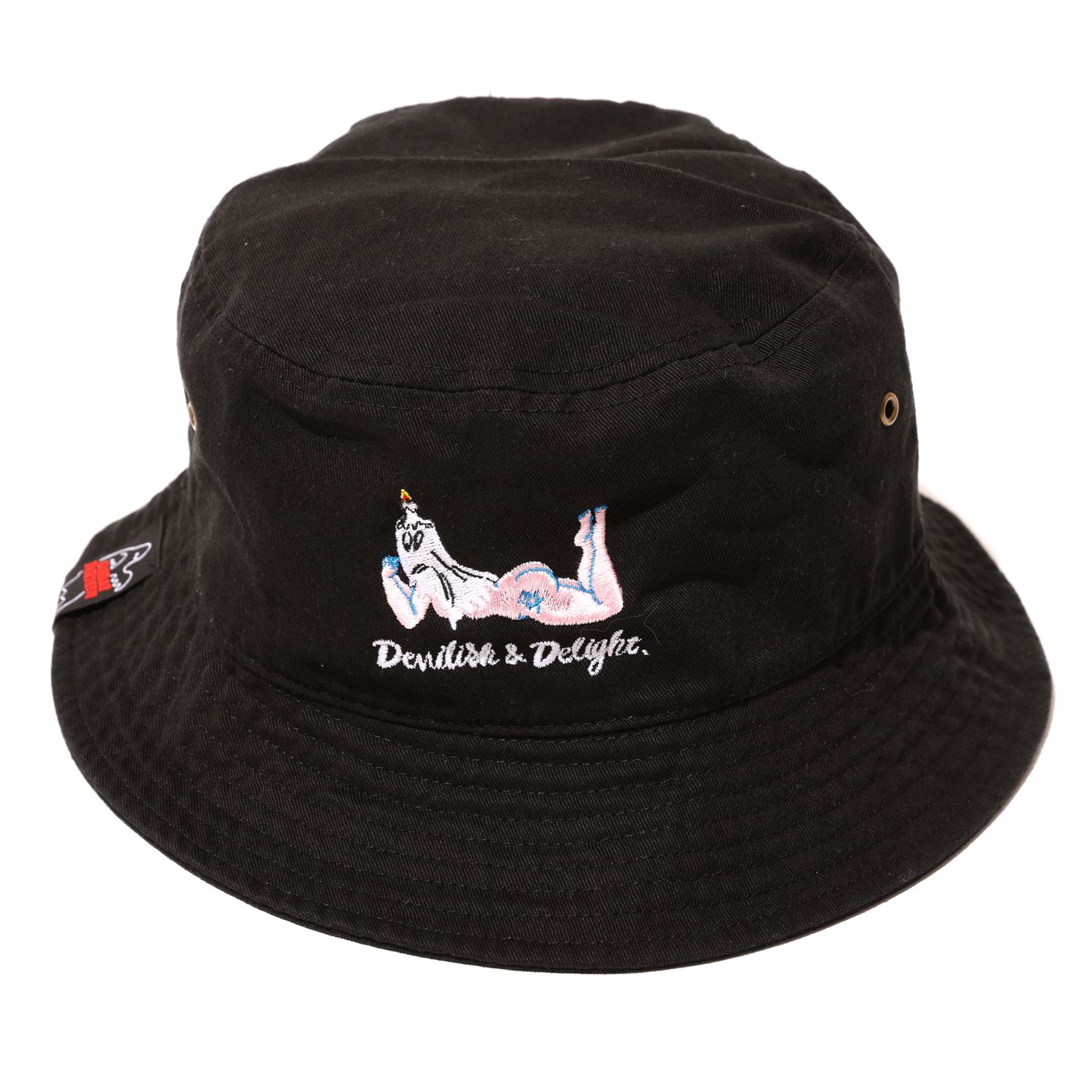 SPOOKY GIRL BUCKET-HAT