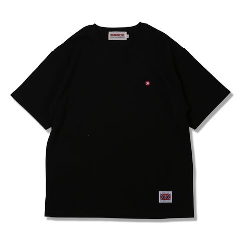 HEAVY S/S TEE-CUBE PRINT LOGO