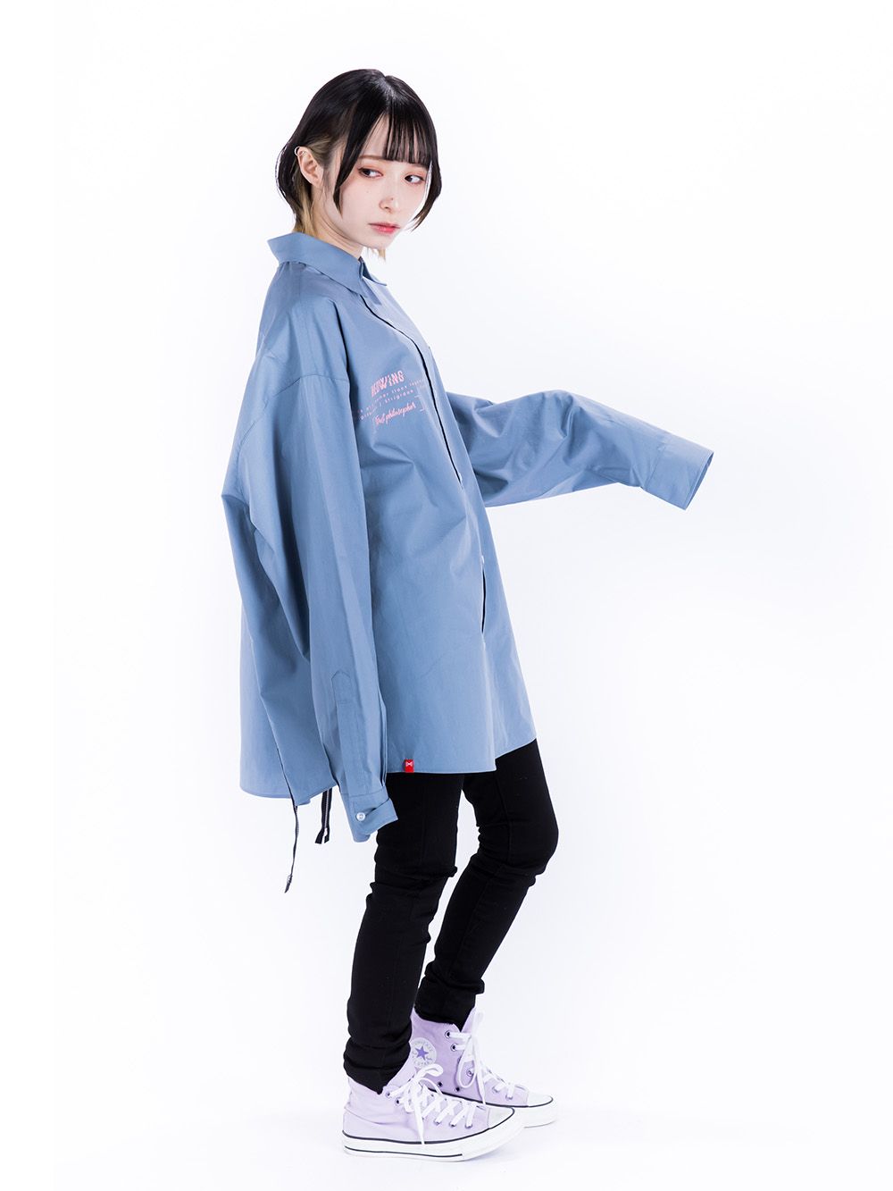 Big Silhouette Double Zip Shirt