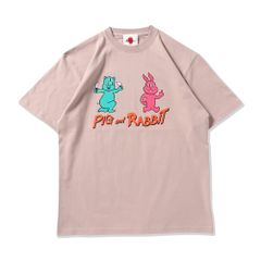 うさぎとぶたTEE
