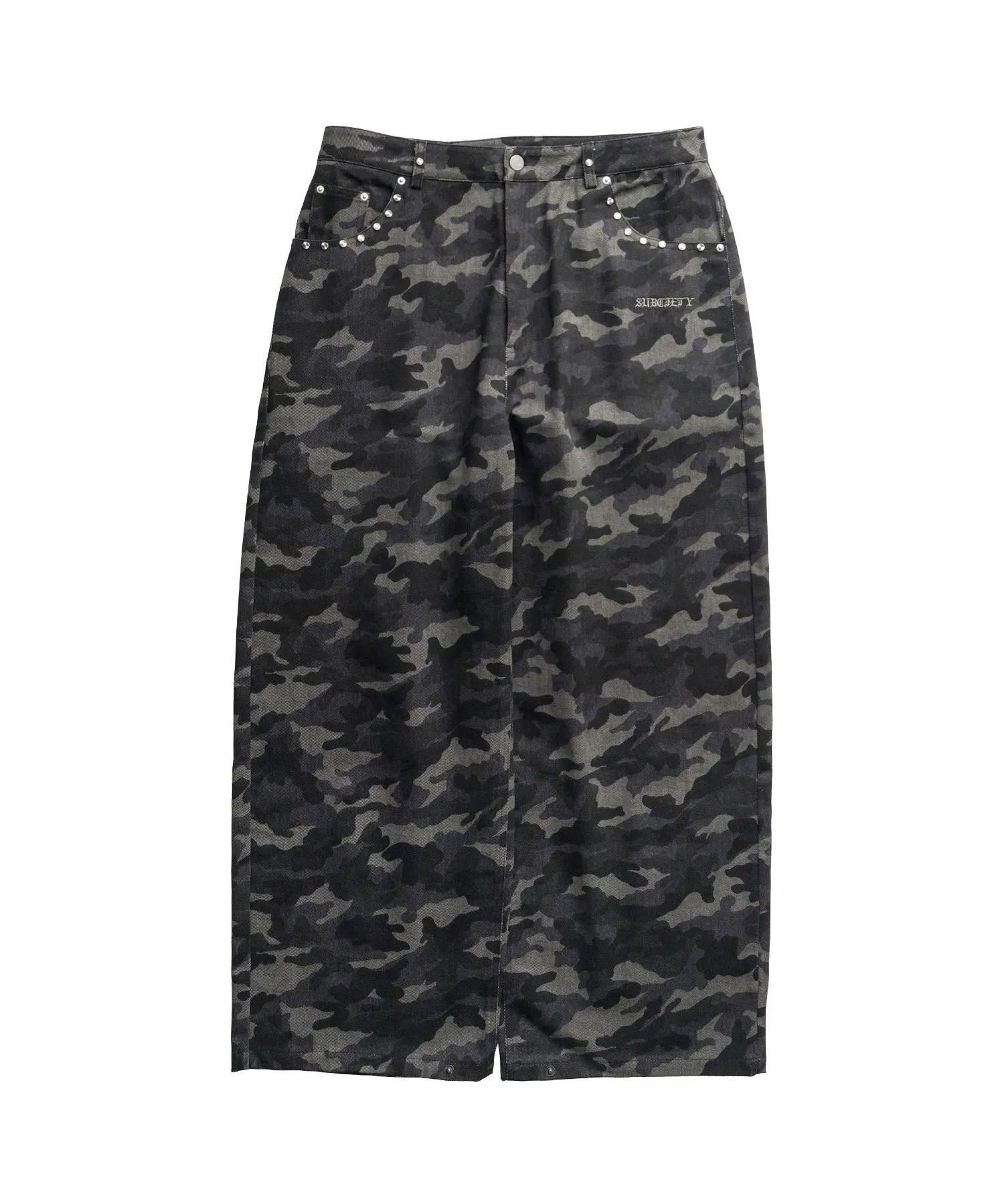 Camouflage baggy pants