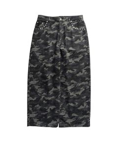 Camouflage baggy pants
