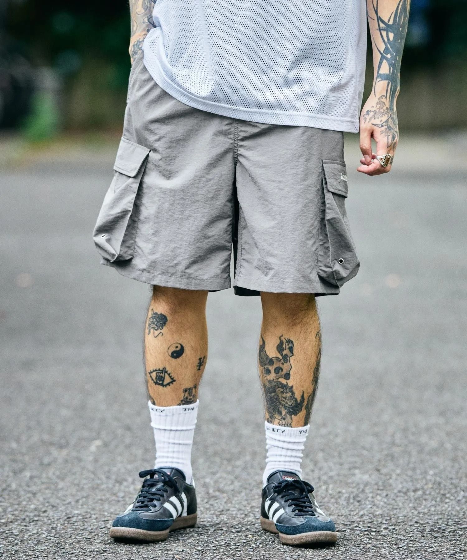 Nylon tech shorts