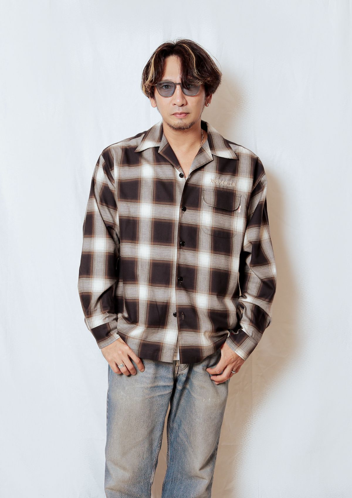 OMBRE CHECK-SHIRTS