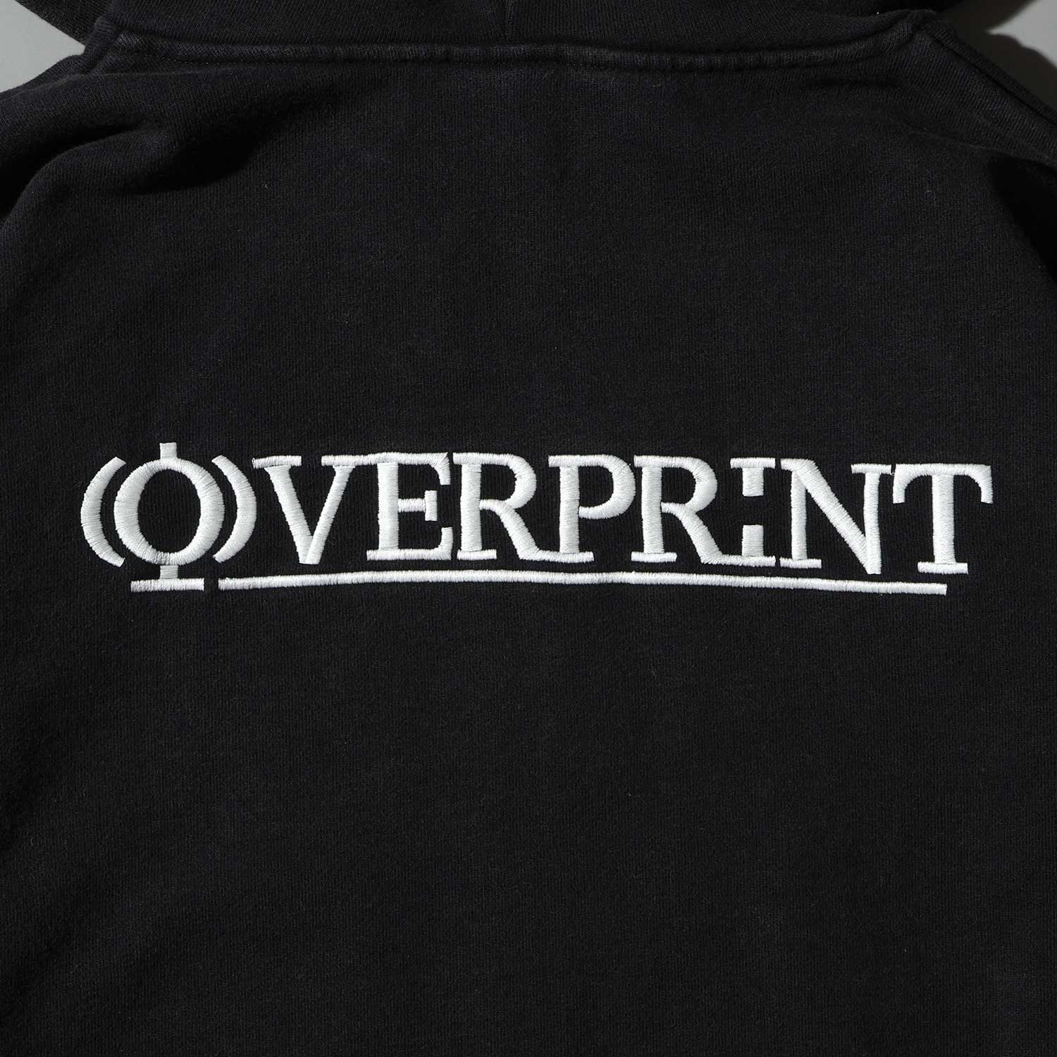 OVERPRINT Zip Hoodie