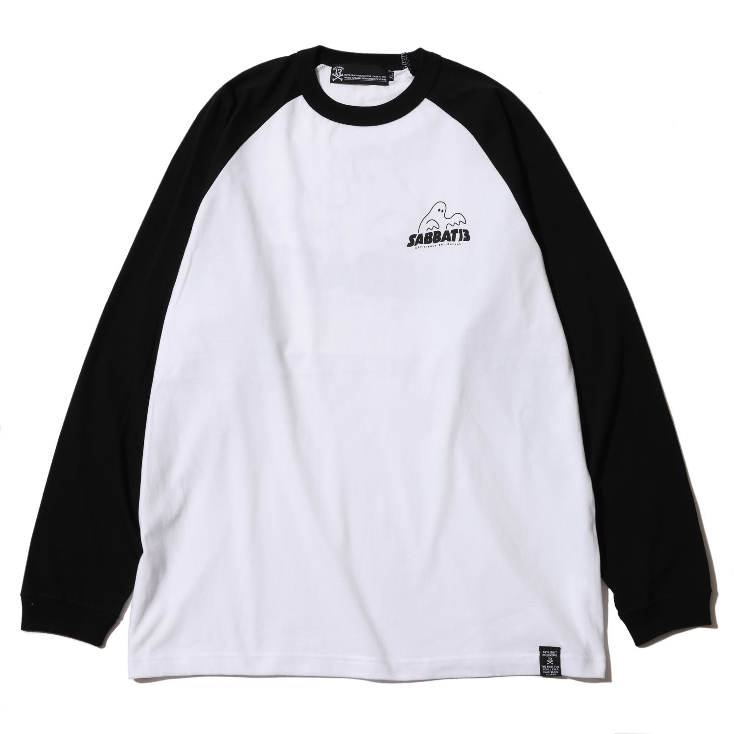 SPOOK LOGO RAGLAN L/S T