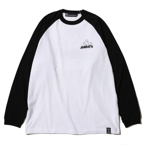 SPOOK LOGO RAGLAN L/S T
