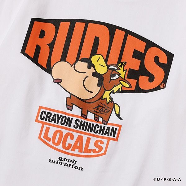 RUDIE'S x CRAYON SHINCHAN HORSE LSTEE