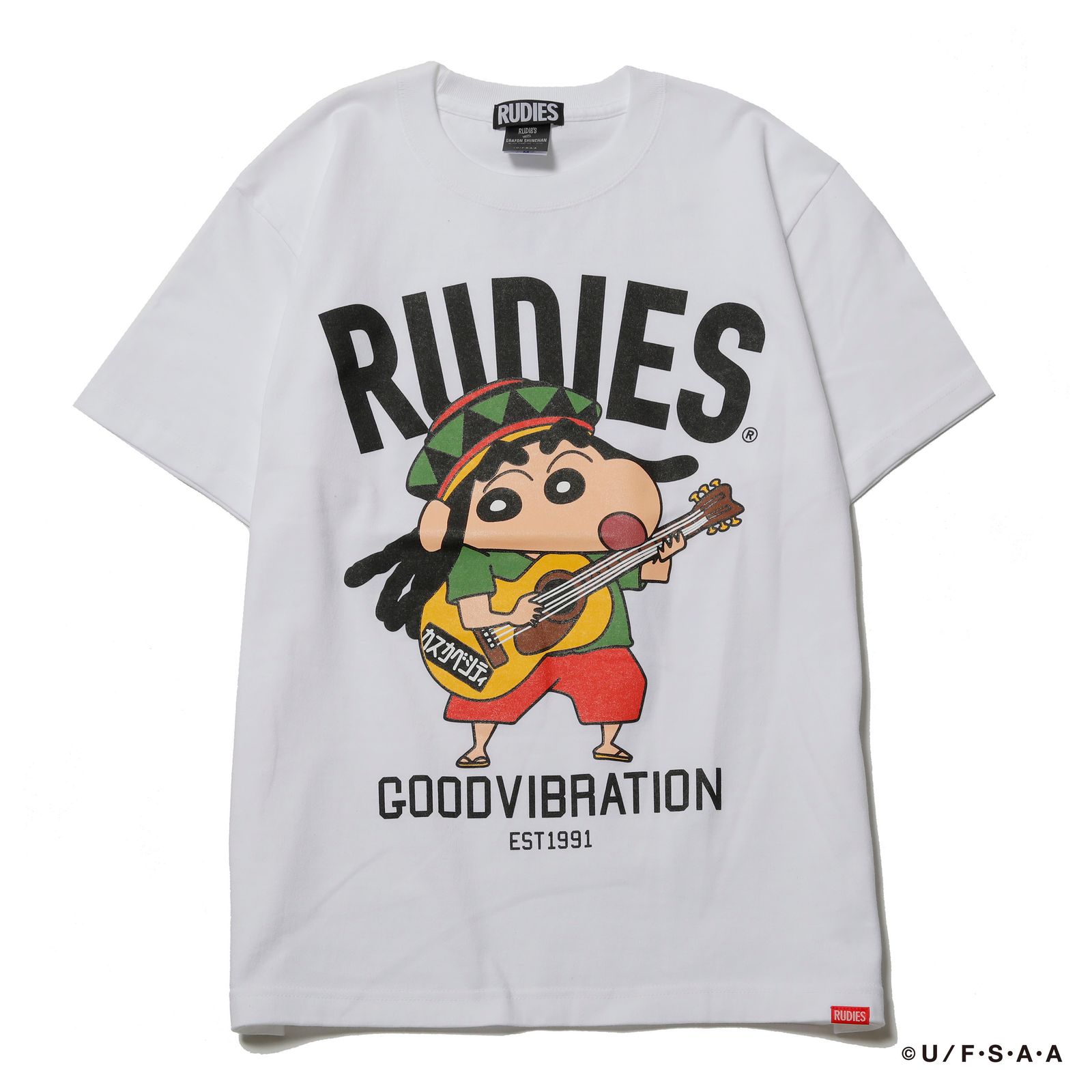 RUDIE'SxCRAYON SHINCHAN DREADROCK TEE