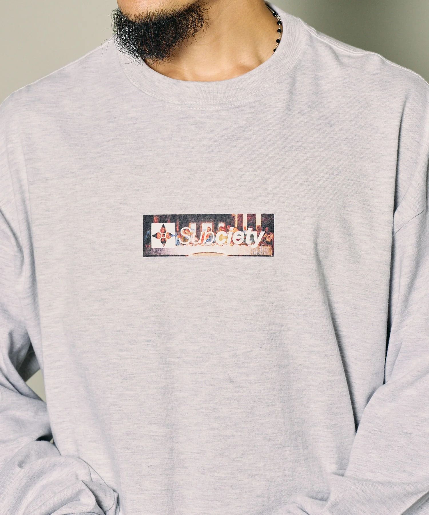 Last supper box L/S tee
