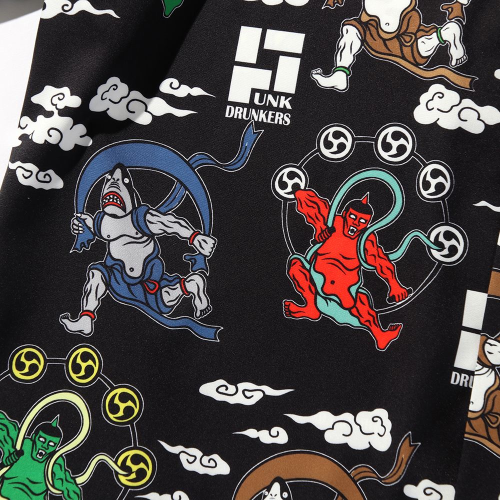 風神雷神アロハシャツ