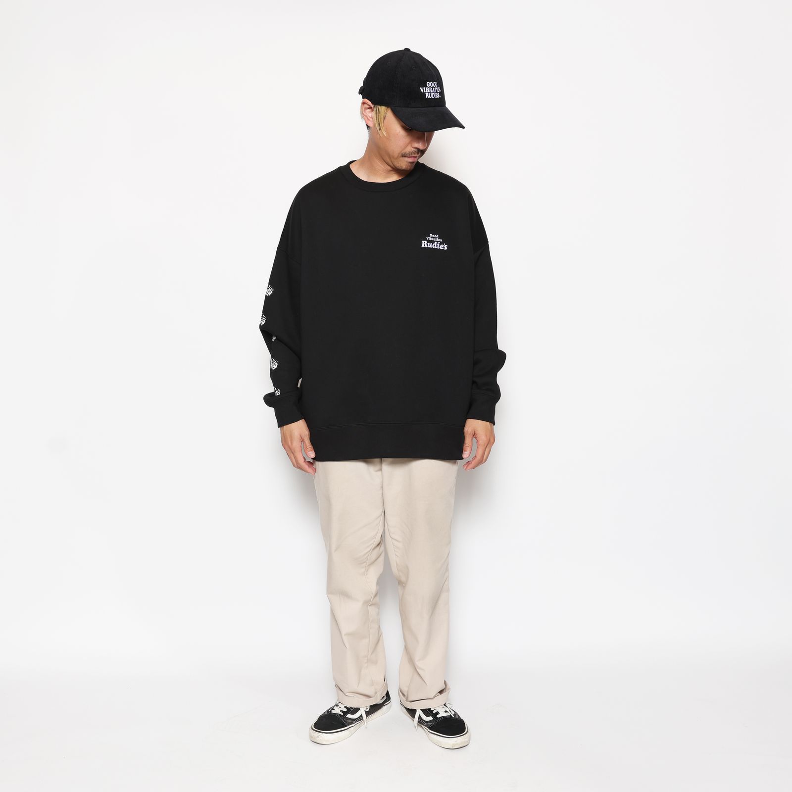 CURVY BIGSILHOUETTE CREW-SWEAT