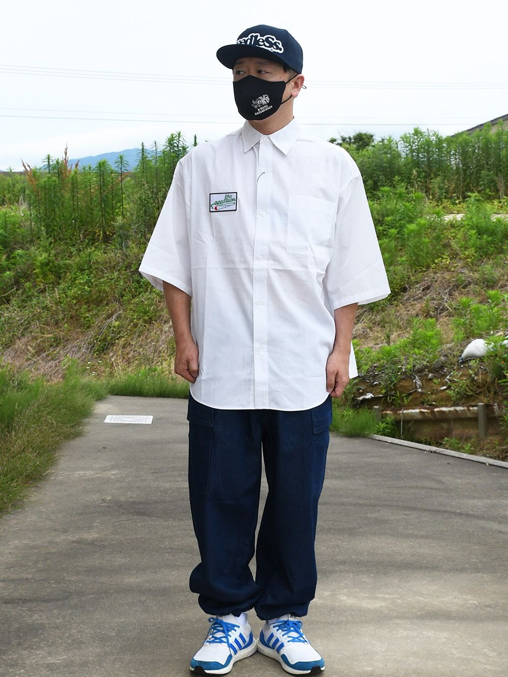 sd clean joint wappen over size shirts