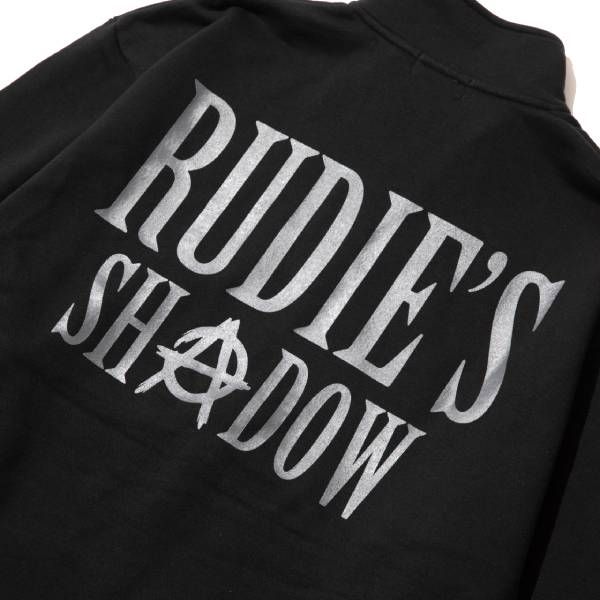 ANARCHISM -STAND COLLAR ZIP SWEAT