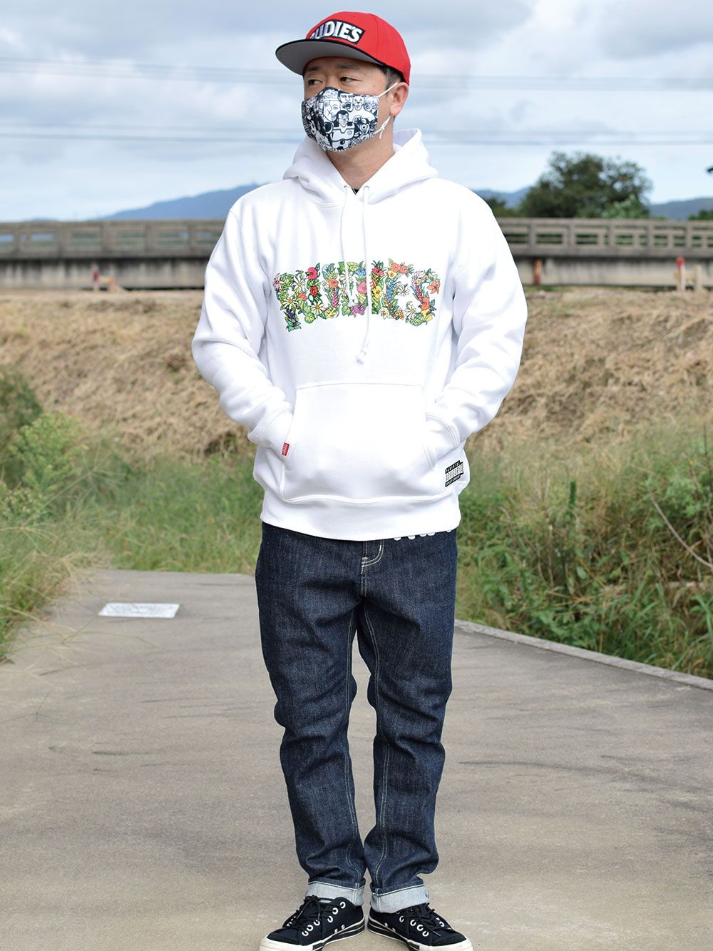 BOTANICAL PHAT HOOD-SWEAT