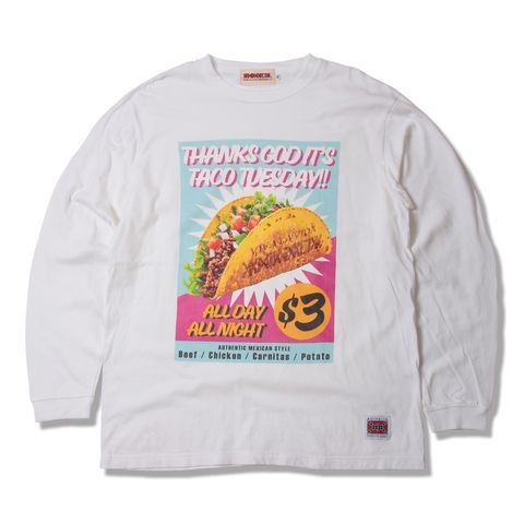 5.6oz. L/S Tee -TACO TUESDAY