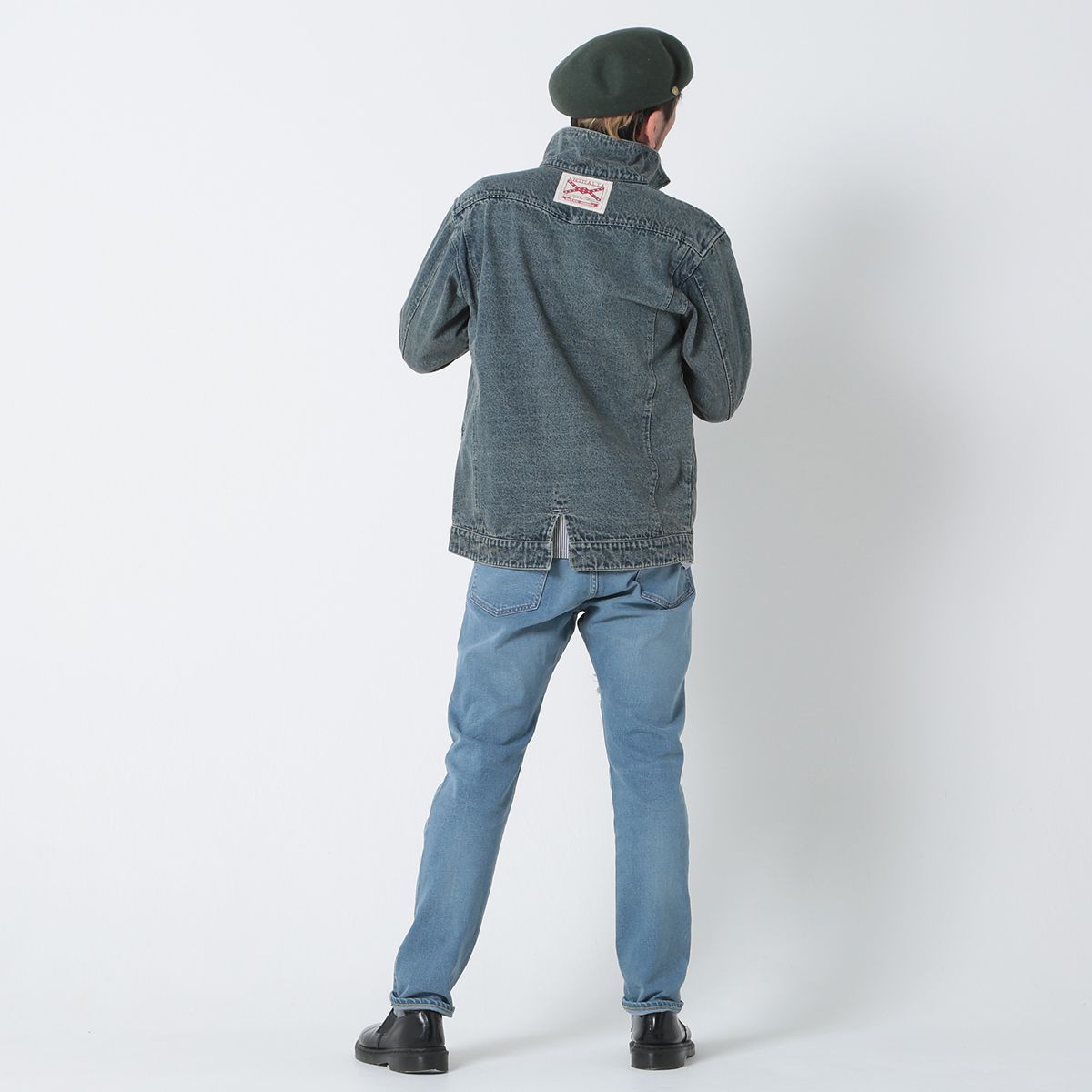 BRONCO JEAN JACKET-Fade
