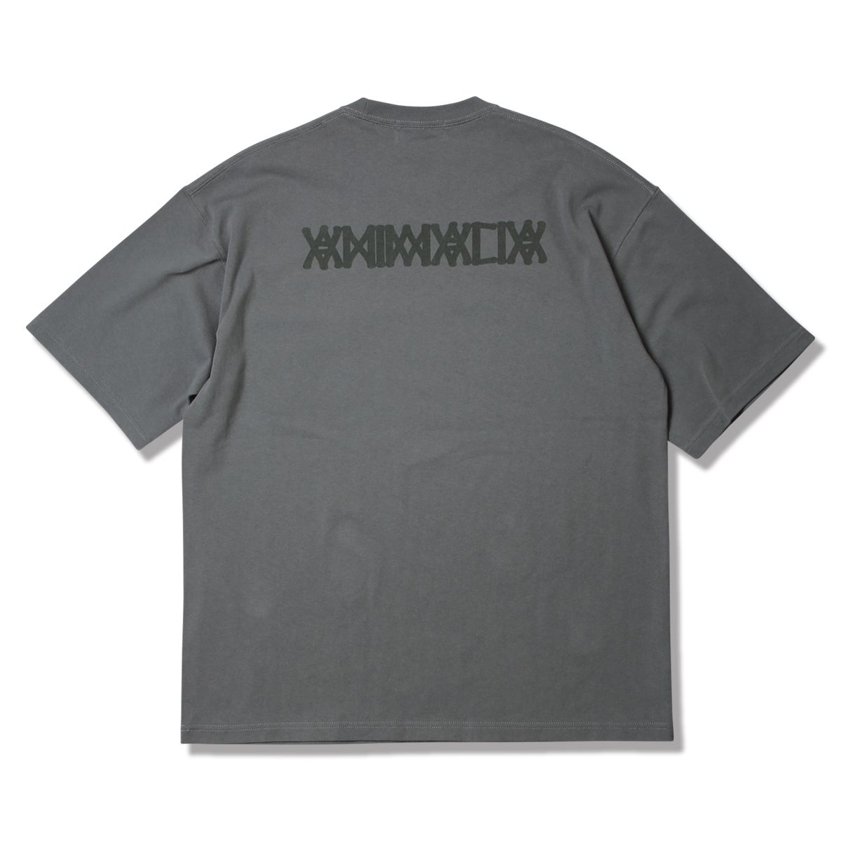 9.1oz Heavy Big Silhouette RAIN CAMO Pocket Tee