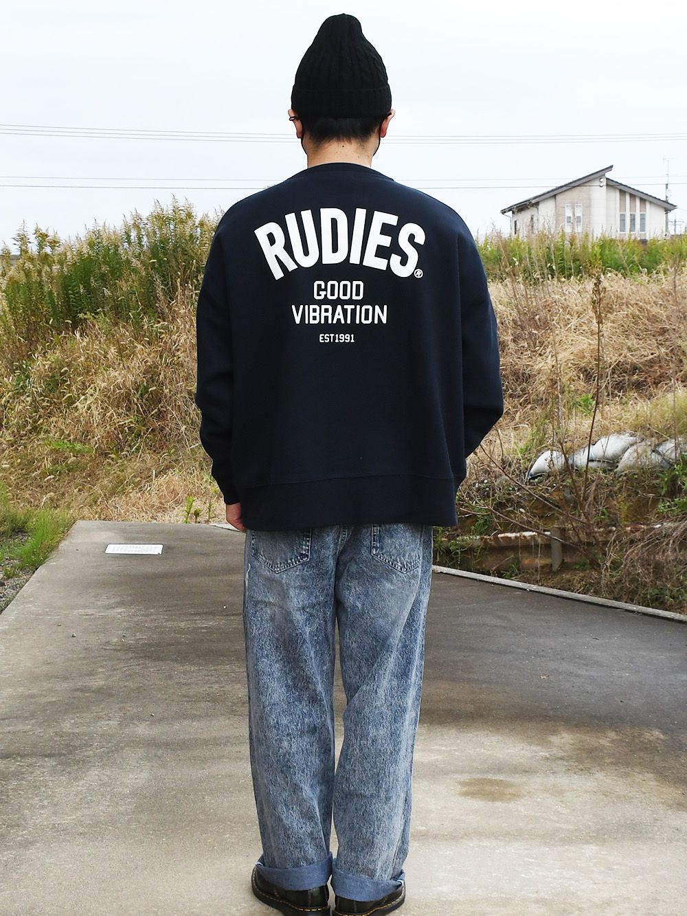 THICK PHAT BIGSILHOUETTE CREW-SWEAT