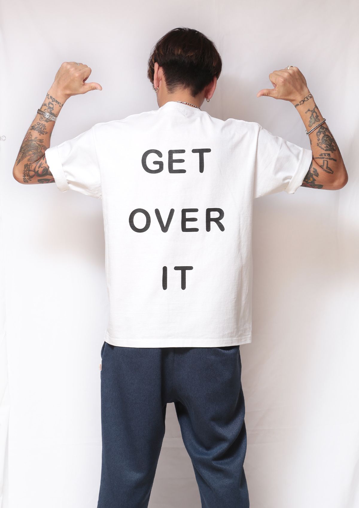 8.1oz US Cotton S/S T-Shirts - GET IT OVER -