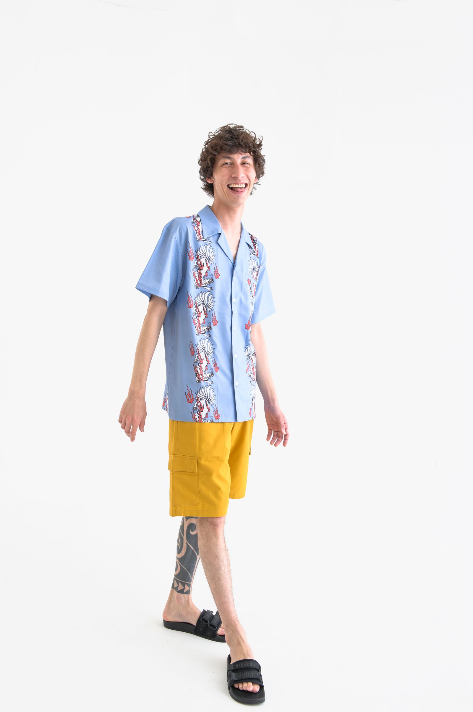 13TALED FOX ALOHA SHIRTS