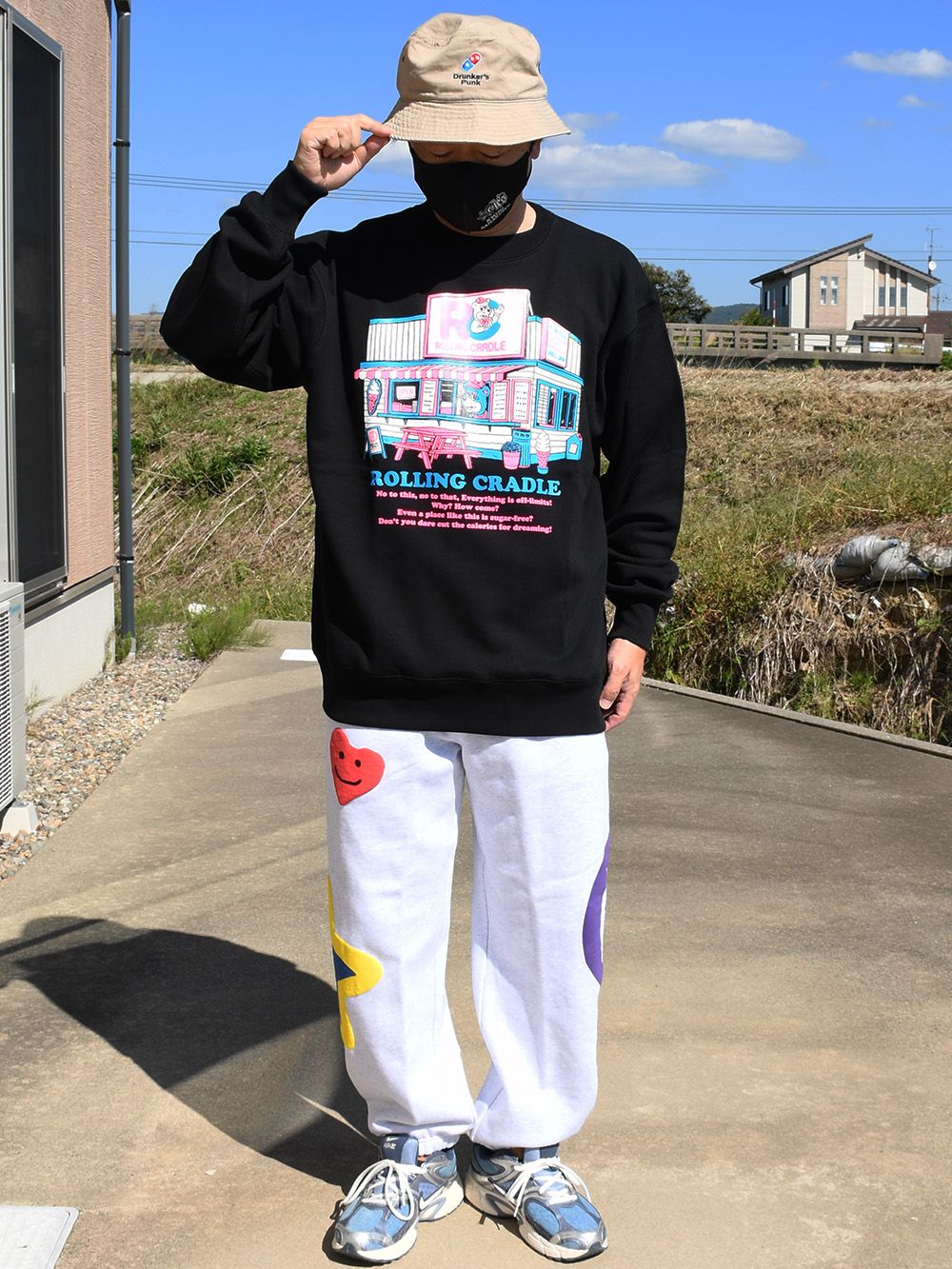 DINER SIGNBOARD CREW-NECK