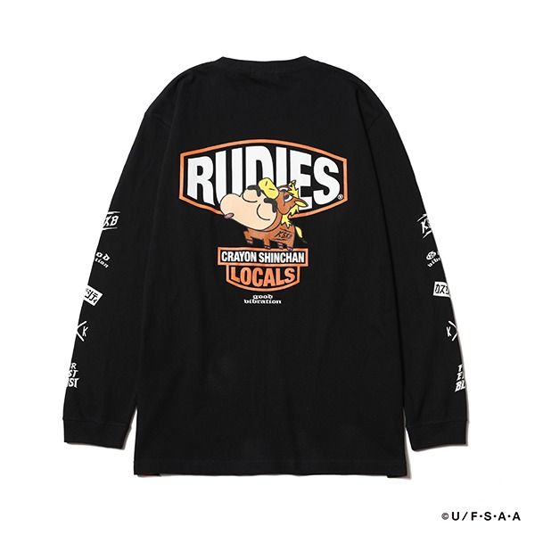 RUDIE'S x CRAYON SHINCHAN HORSE LSTEE