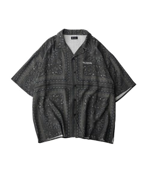 Medallion rayon shirt
