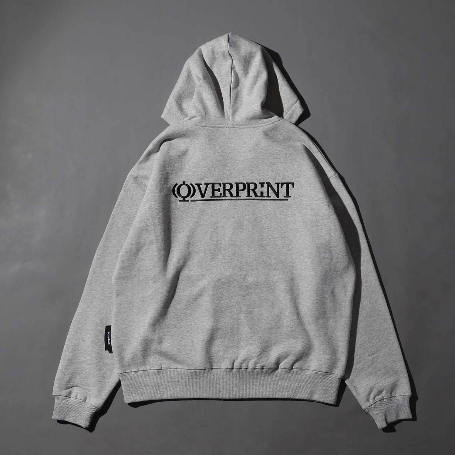 OVERPRINT Zip Hoodie