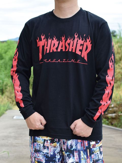 FLAME OF SLEEVE L/S-T