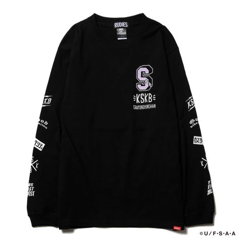 RUDIE'SxCRAYON SHINCHAN KASUKABE VIBRATION LSTEE
