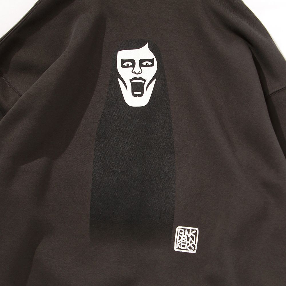顔ありZIPパーカ