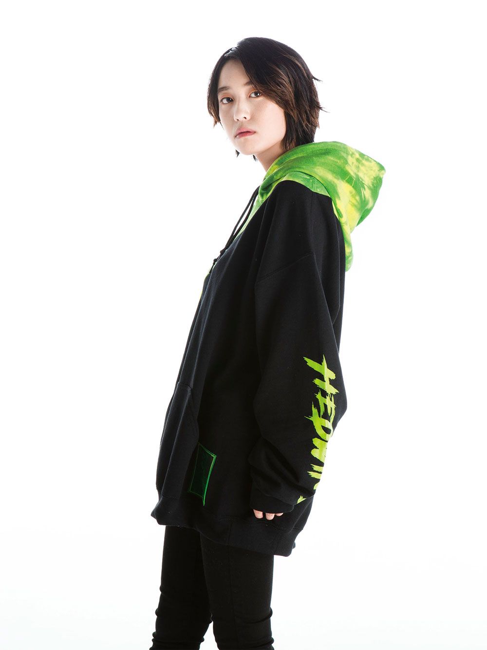 Cross Cut "Tye-die" Hoodie
