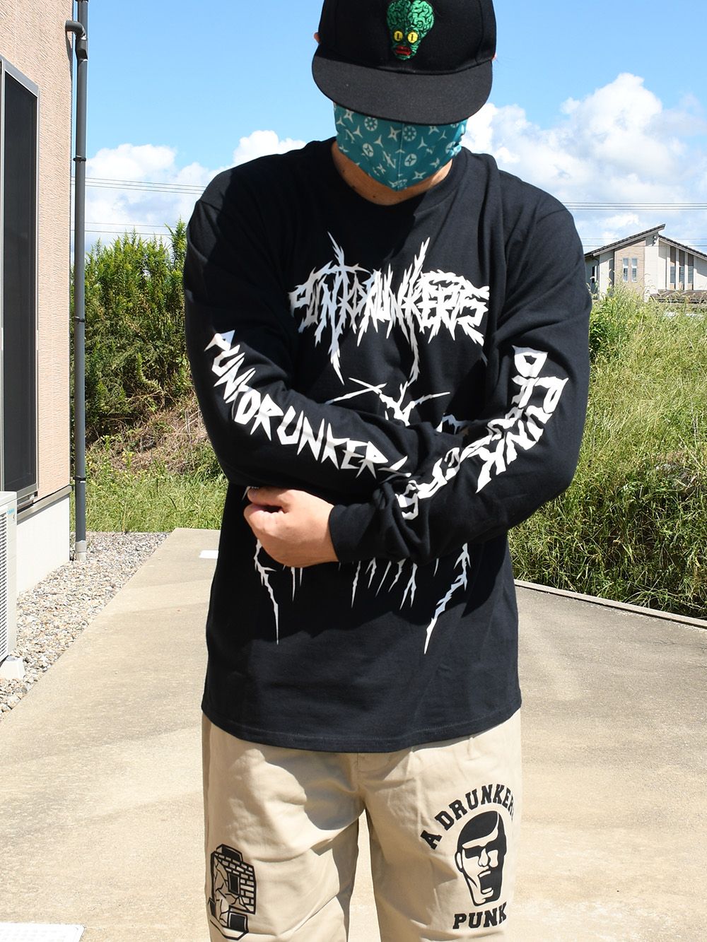 メタルロゴいっぱいロンTEE