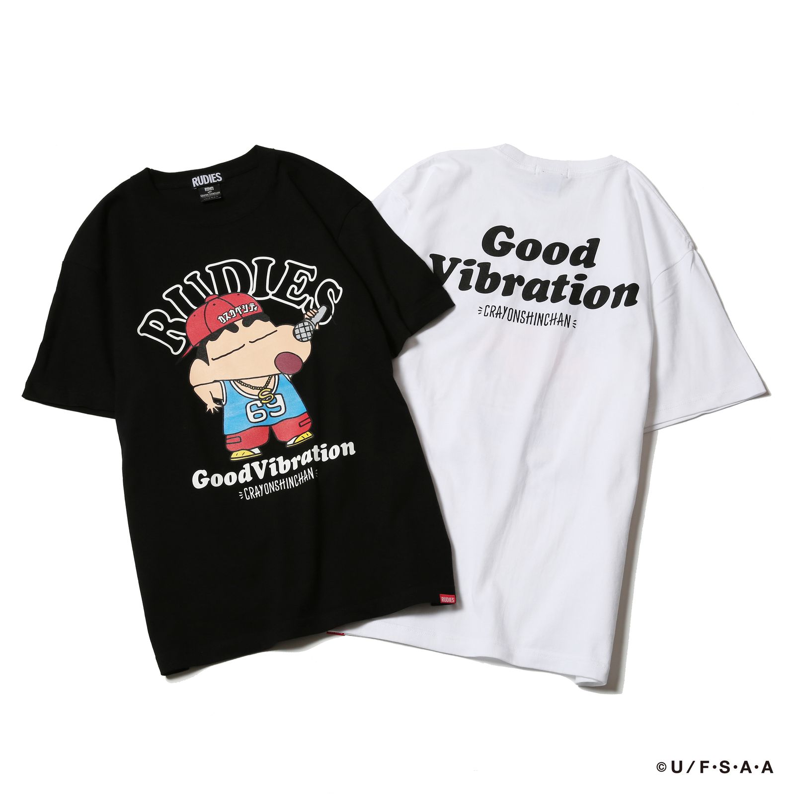RUDIE'SxCRAYON SHINCHAN RHYME TEE