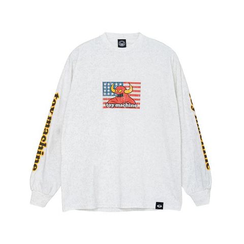 AMERICAN MONSTER FADE WASH LONG-TEE