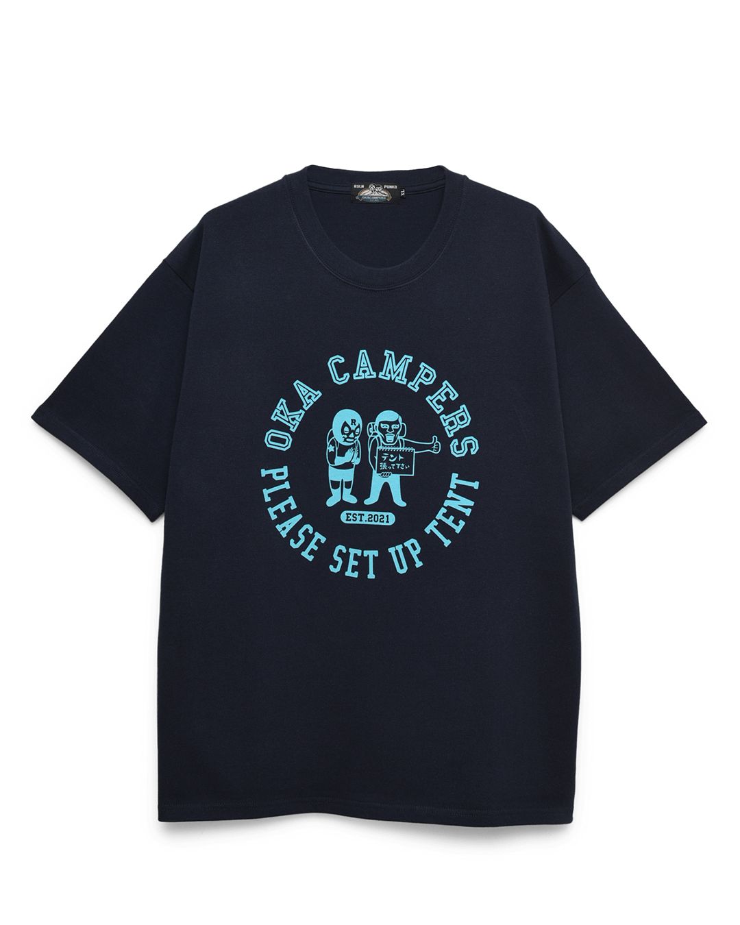 ［丘キャンパーズ］テント張ってTEE