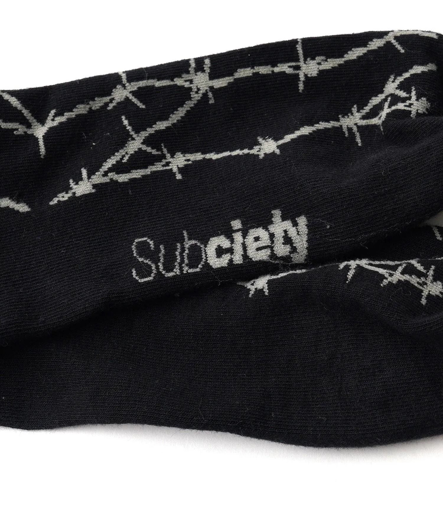 Barbed wire socks