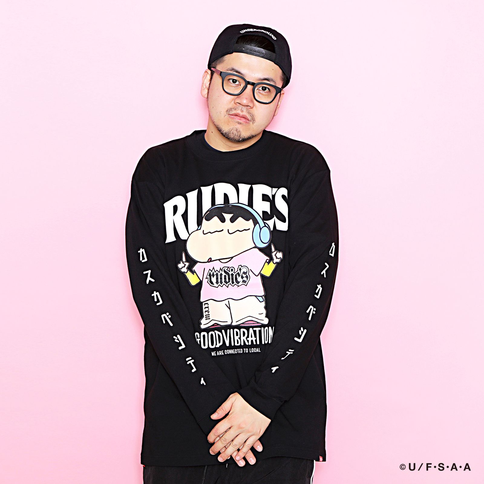 RUDIE'S x CRAYON SHINCHAN HEADPHONE LS-T