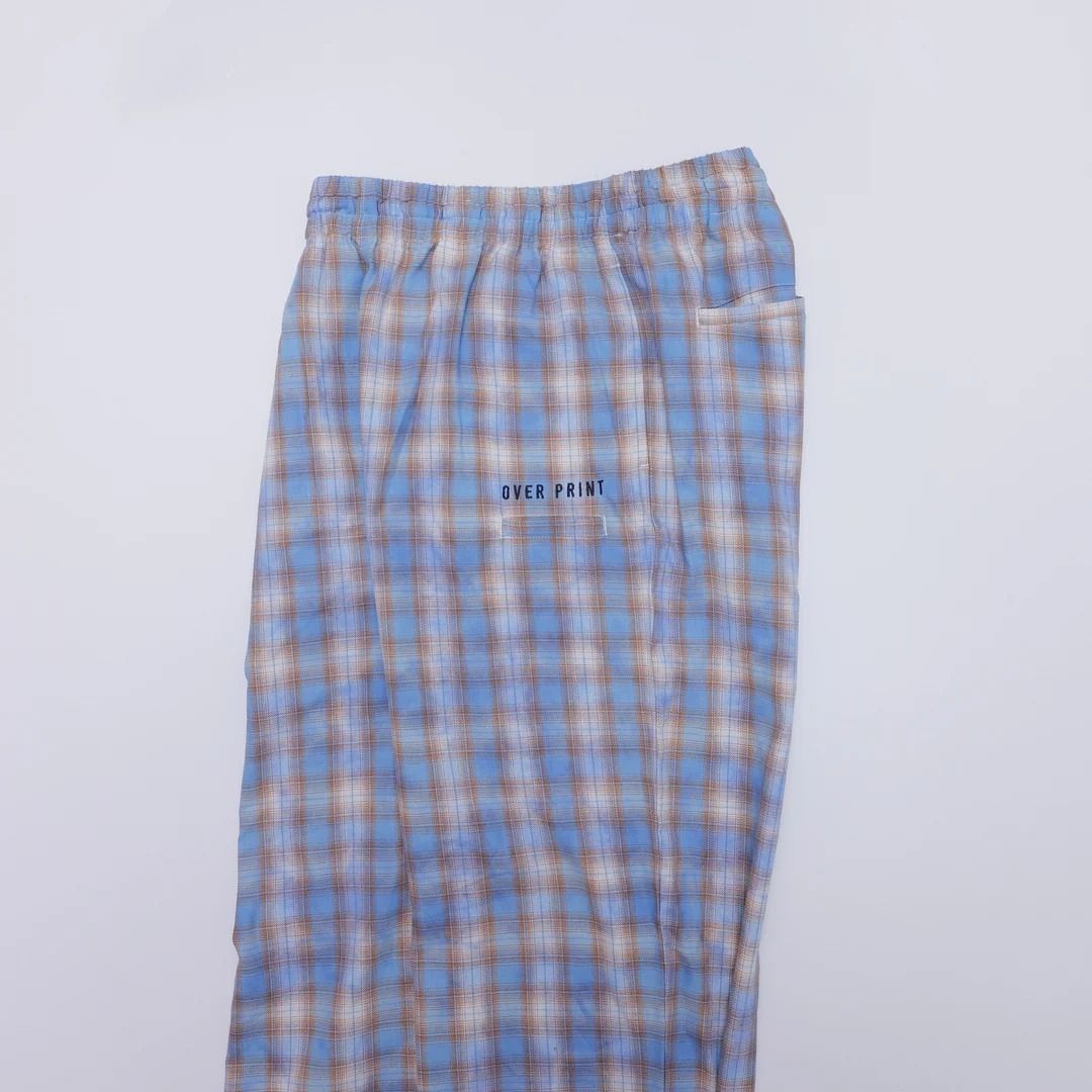LOUNGE CHECK-PANTS