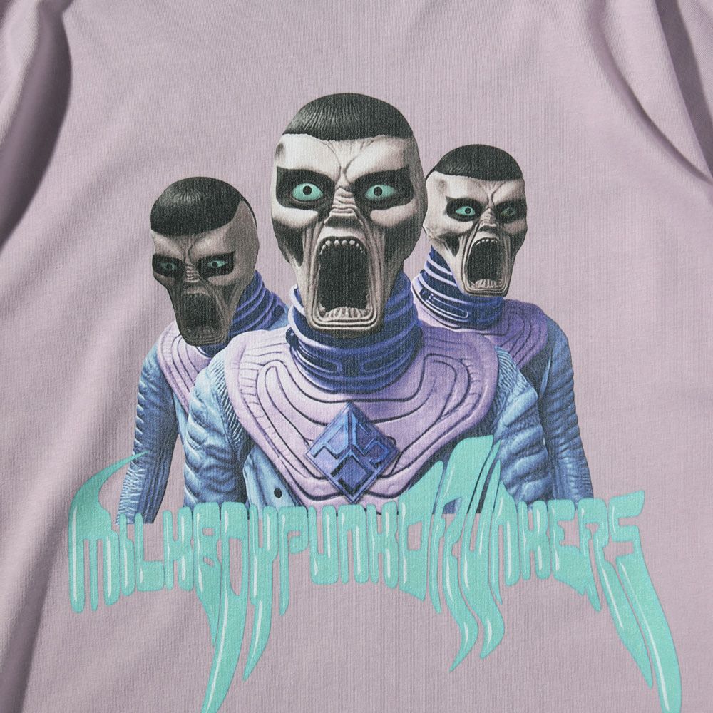 ［PDSxMILKBOY］PUNK ALIEN.BIGロンTEE